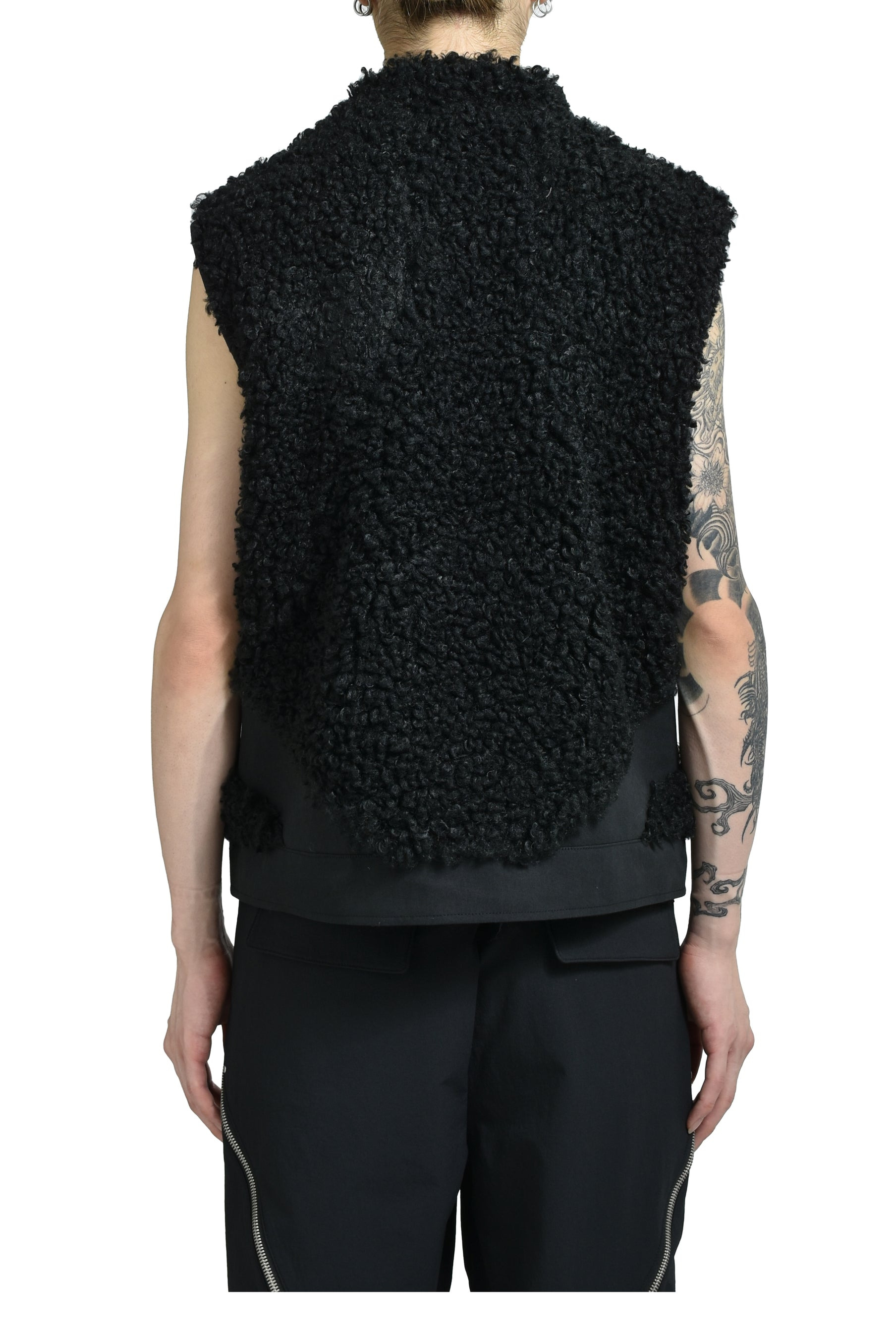 CHIAROSCURO VEST / BLK - 2
