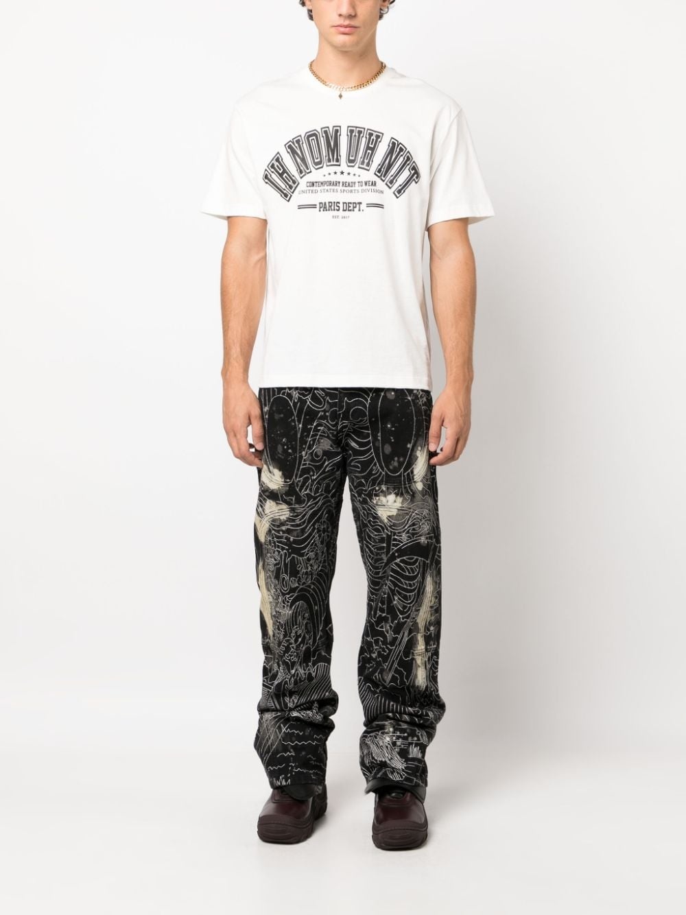 logo-print cotton T-shirt - 2