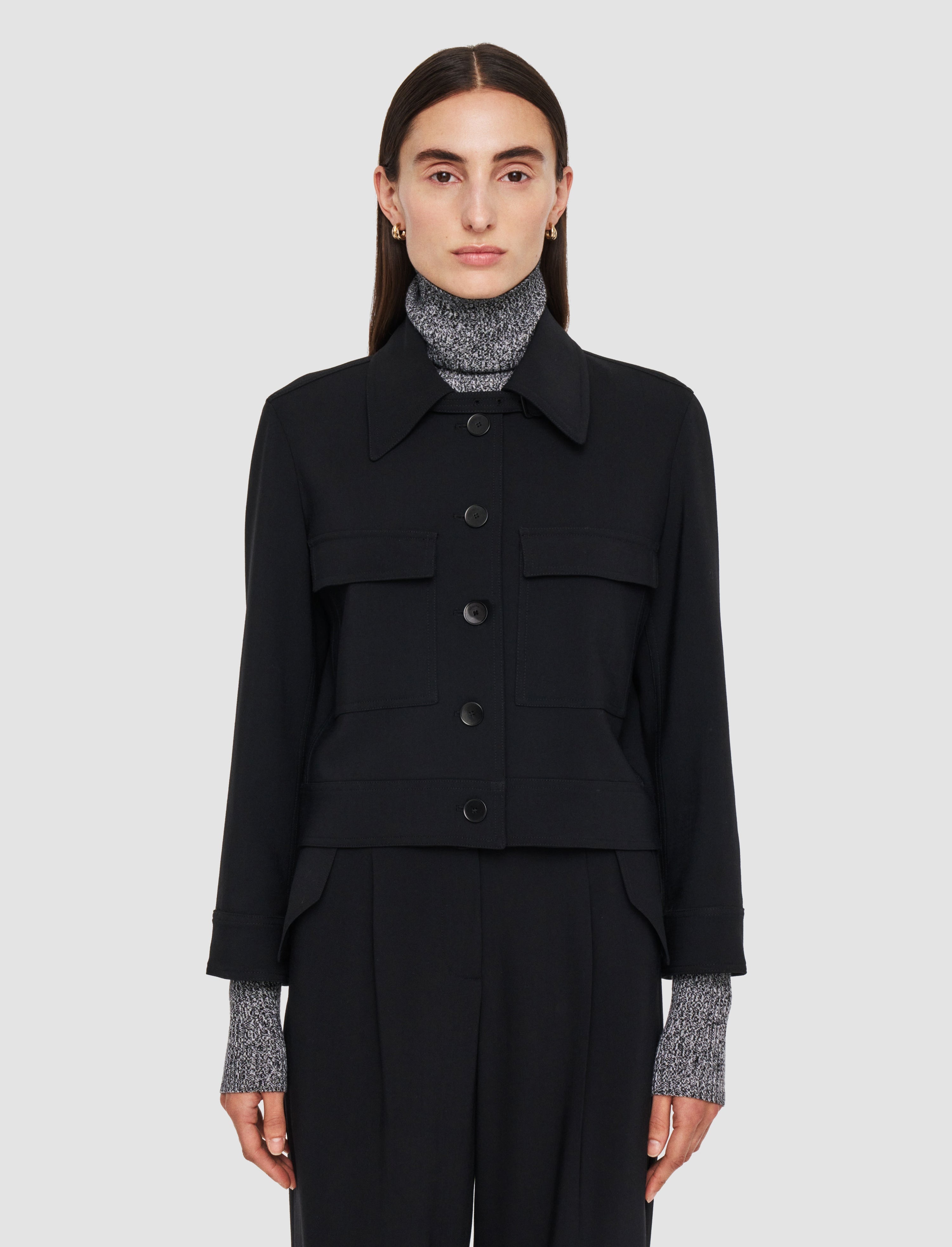 Mistral Fluid Twill Wool Jacket - 3