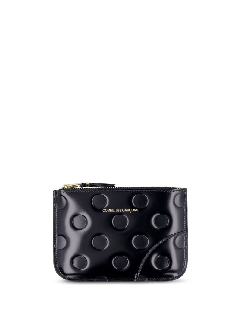 'Polka Dots Embossed' wallet 1