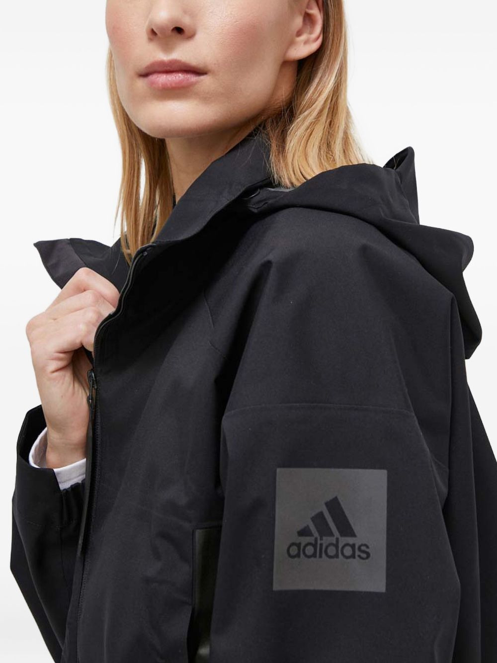 three-stripe hooded jacket - 5