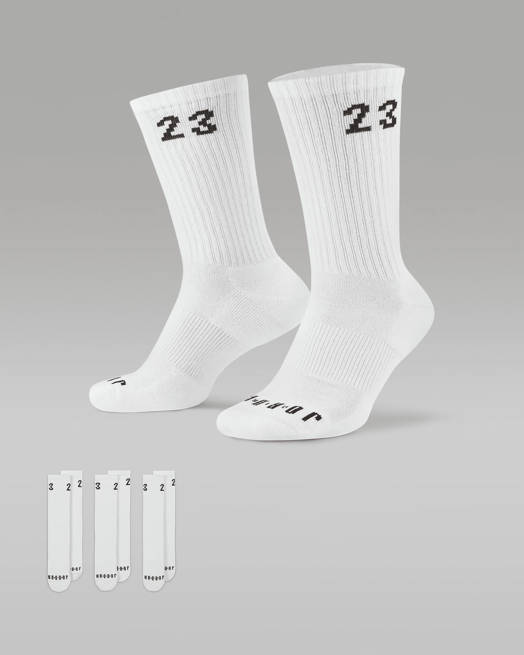 Jordan Essentials Crew Socks (3 Pairs) - 1
