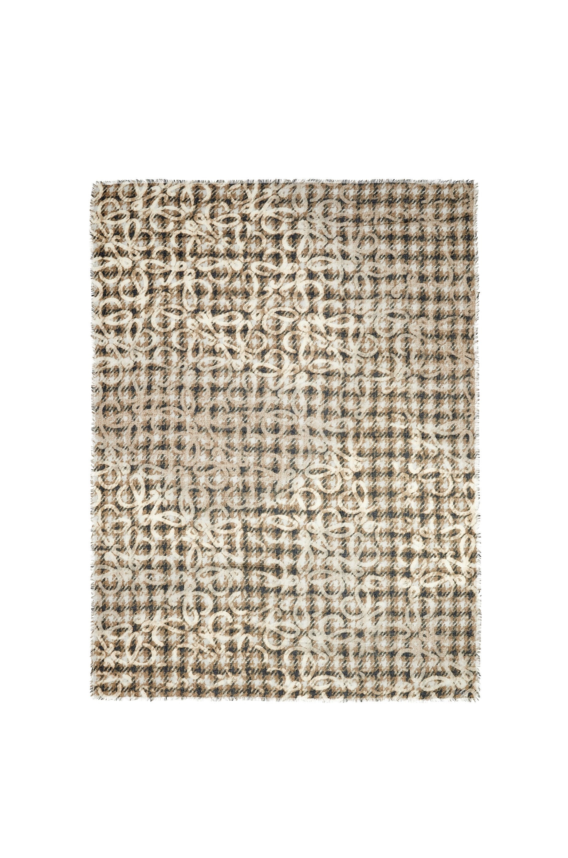 Shawl in cashmere and silk - 1