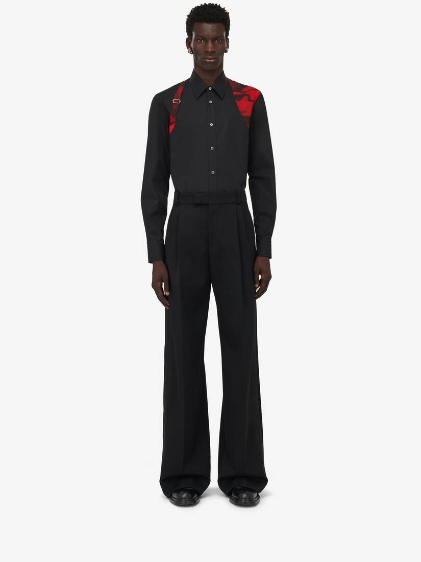 Men's Harness Shirt in Black - 2