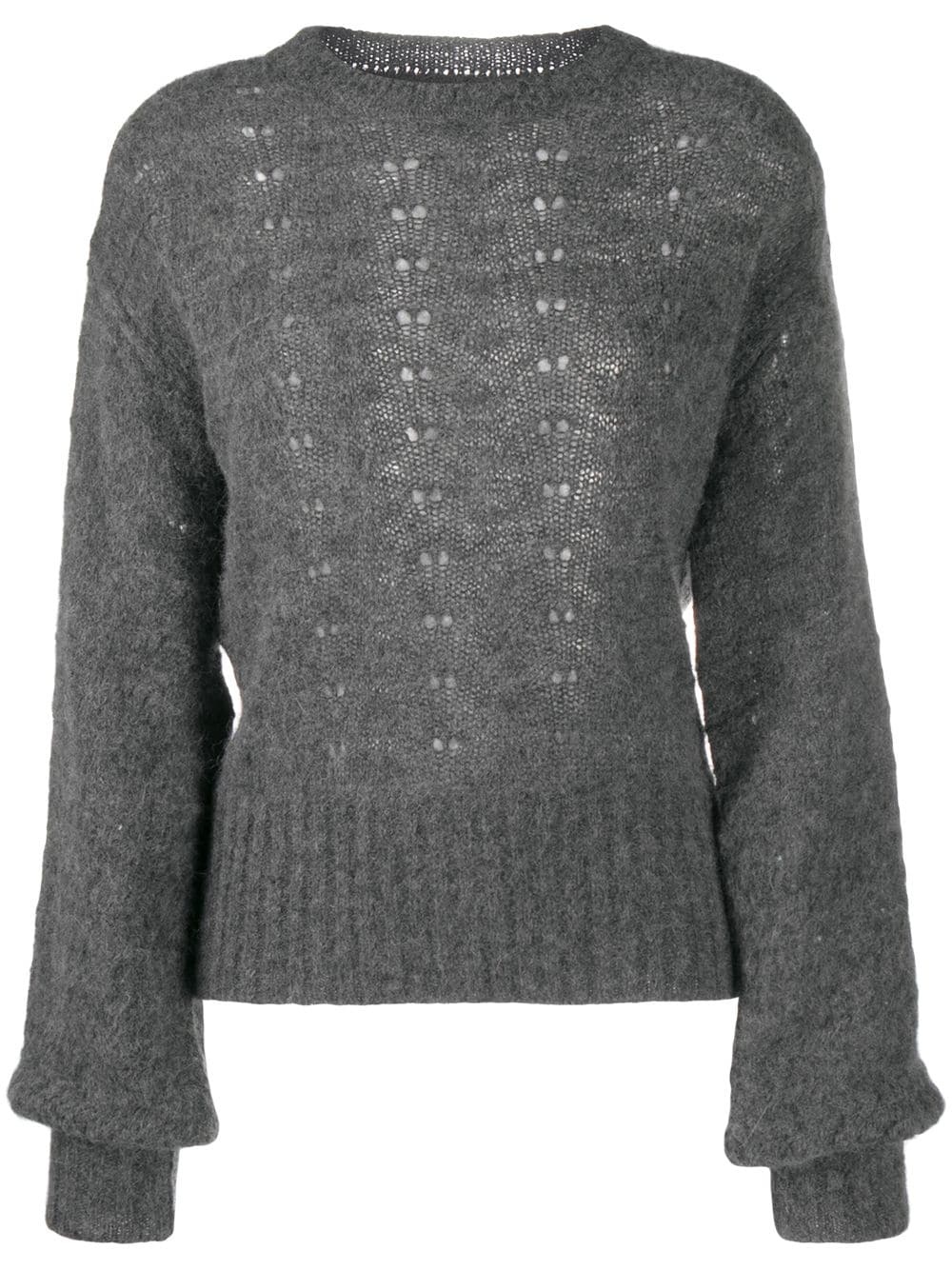 open-knit jumper - 1