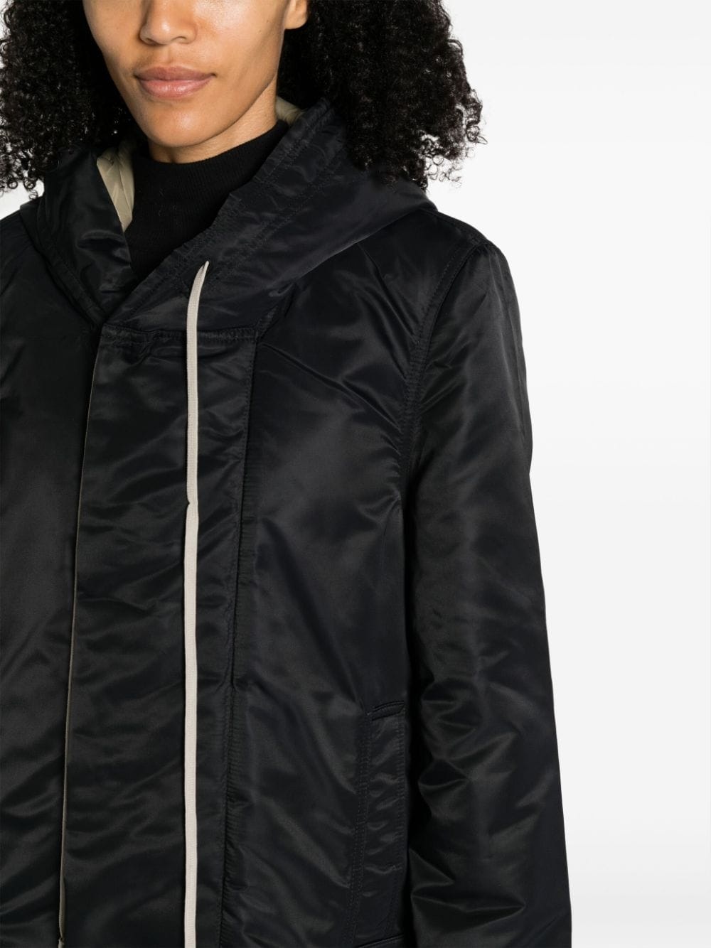 Rick Owens DRKSHDW Luxor fishtail parka coat | REVERSIBLE