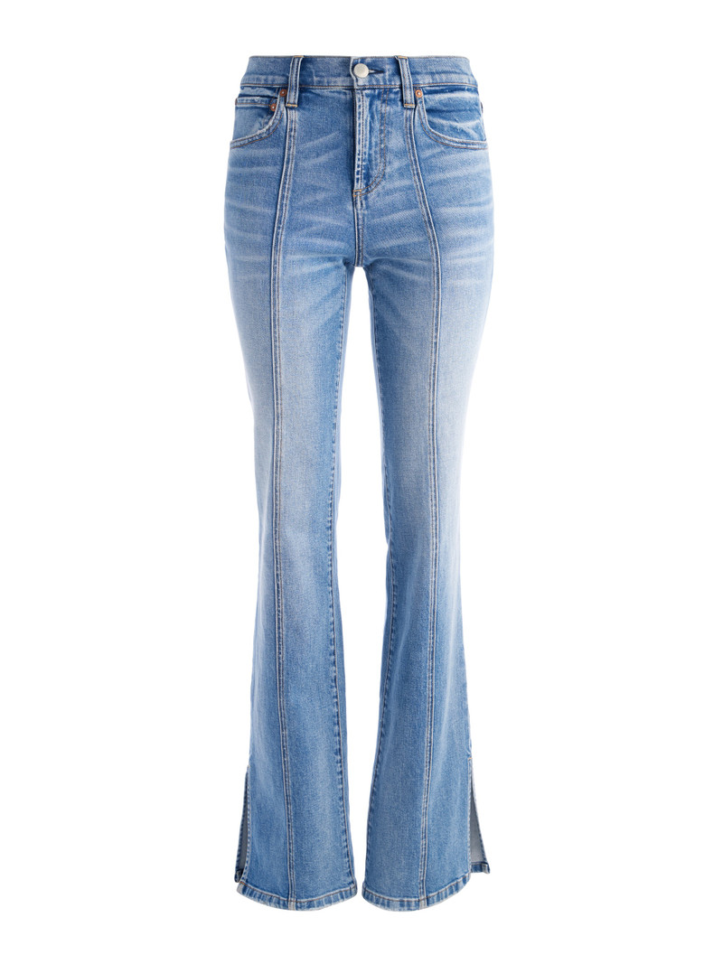 TIMOTHY LOW RISE JEAN WITH SLIT 1