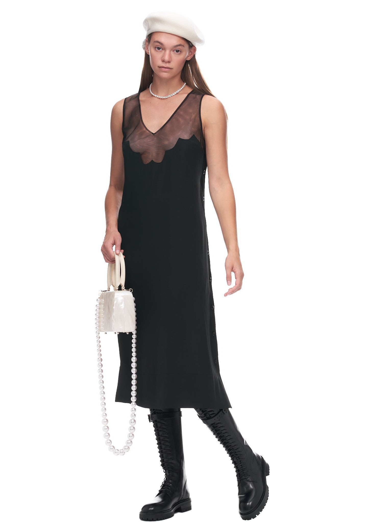 Scallop Tulle Dress - 6