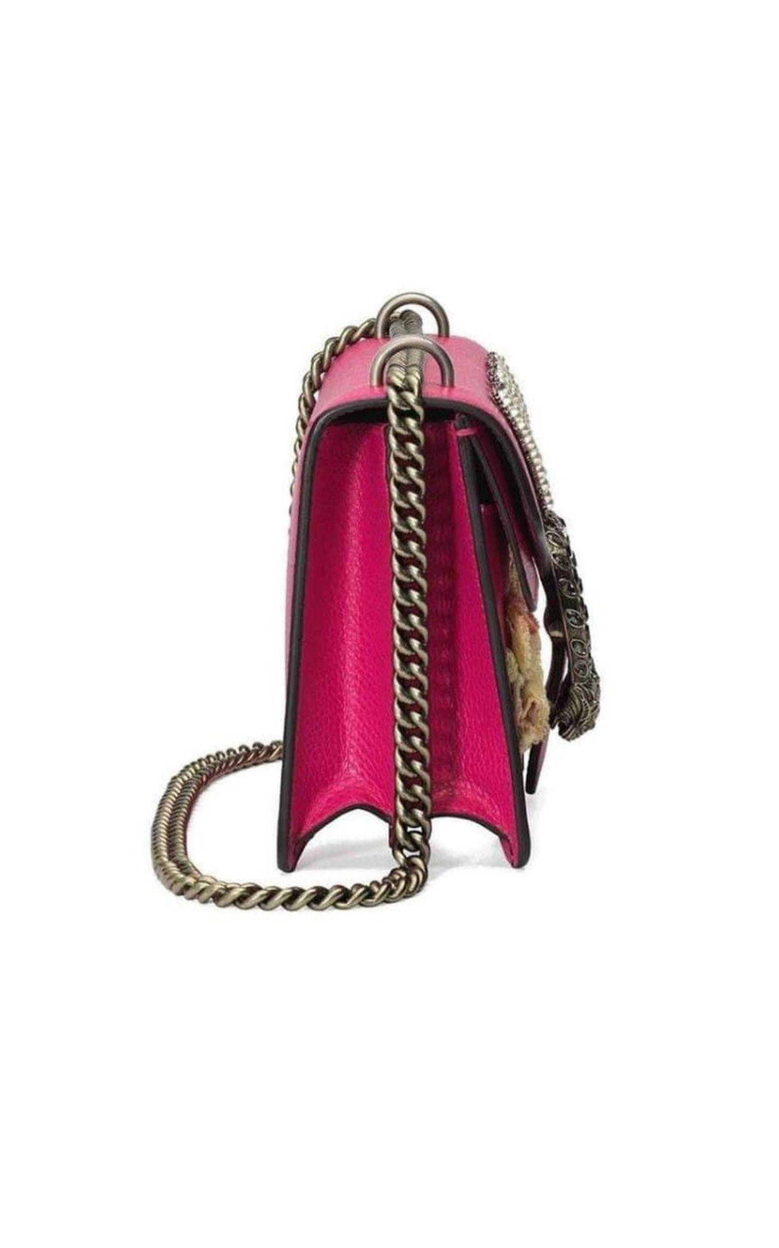 Pink Guccify Dionysus Small Shoulder Bag - 5