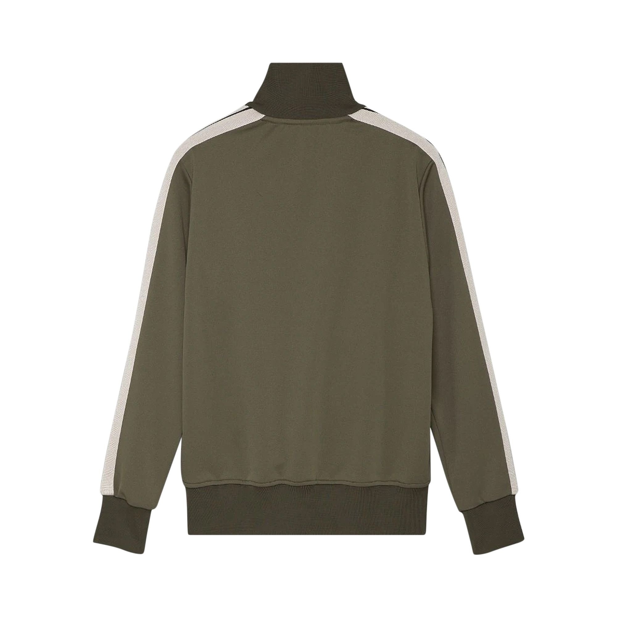 Palm Angels Classic Track Jacket 'Military/Off White' - 2
