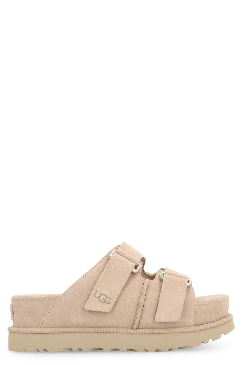 UGG GOLDENSTAR HI SLIDE SHOES - 1