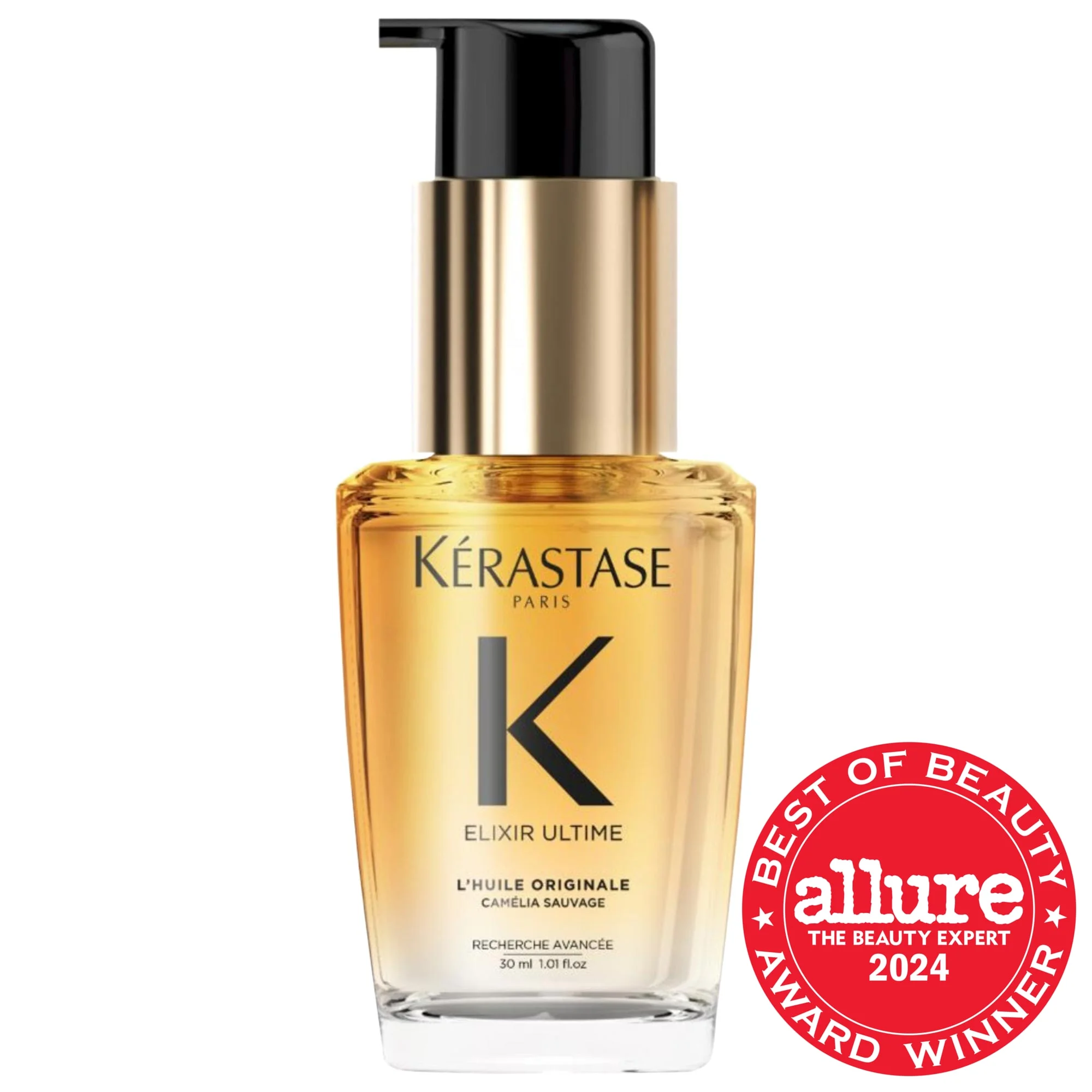 Elixir Ultime Refillable Hydrating Hair Oil for Shine - 1