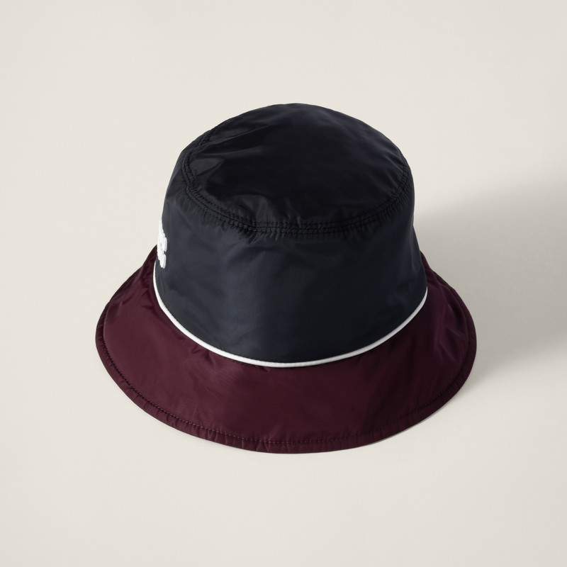 Miu Miu Technical fabric bucket hat outlook