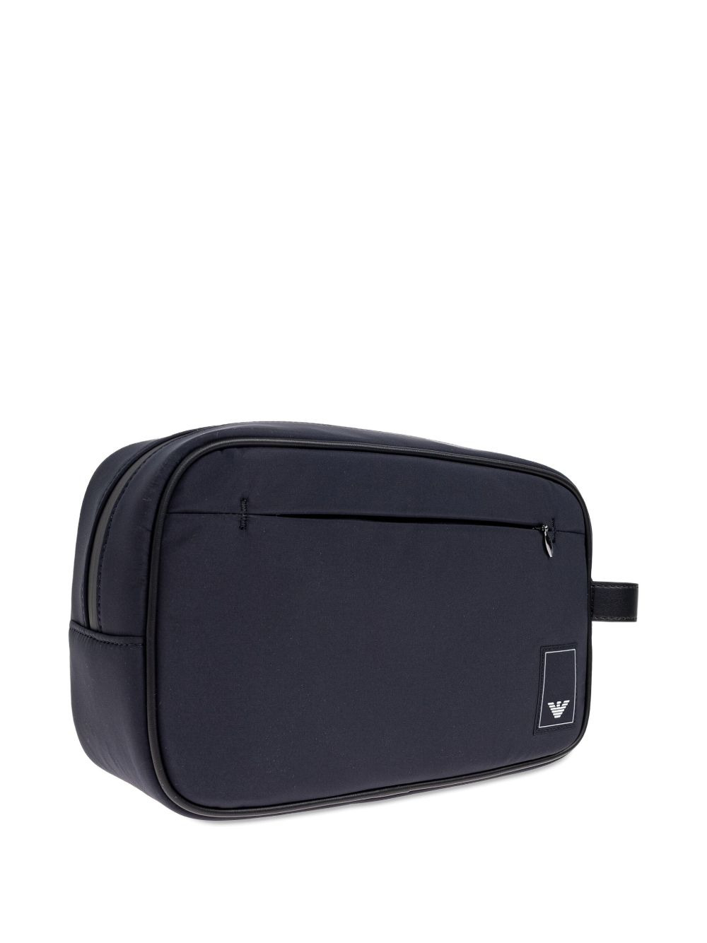 logo-patch front-pocket clutch - 3