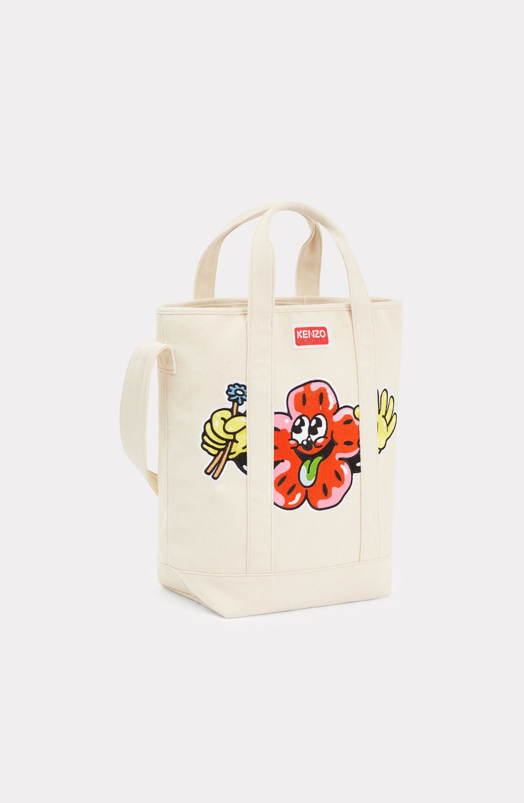 関税込 KENZO 'BOKE Boy' トートバッグ ウィズ ストラップ KENZO 'BOKE Boy' tote bag with strap | REVERSIBLE