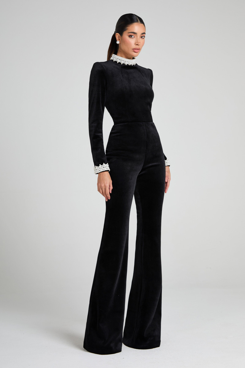 Meghan Black Jumpsuit 1