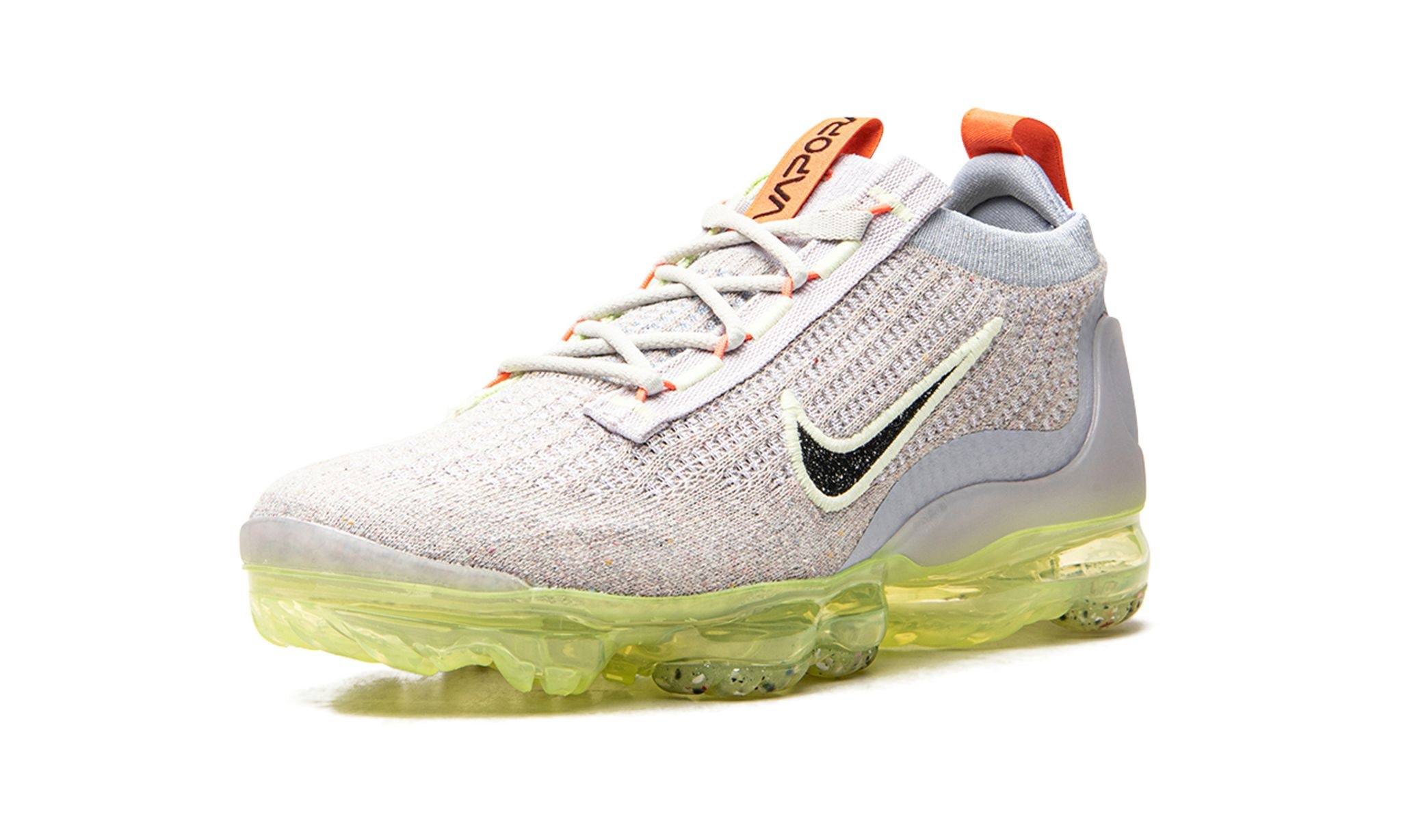 Wmns Air VaporMax 2021 Flyknit "Light Bone Lime Ice" - 4