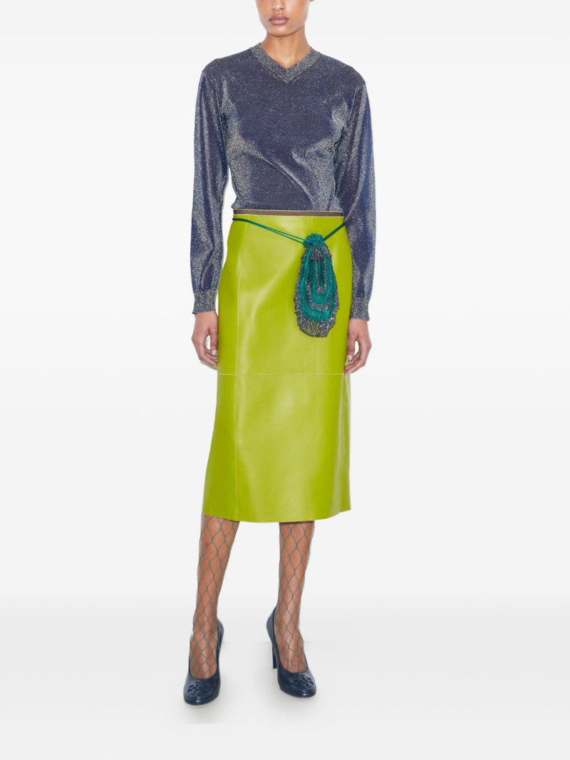 TORY BURCH pencil midi skirt outlook