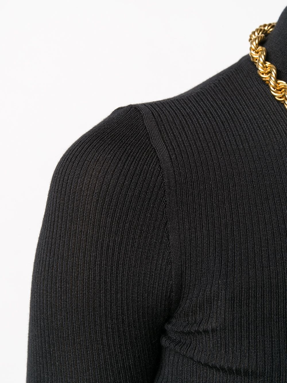 fitted rollneck jumper - 5