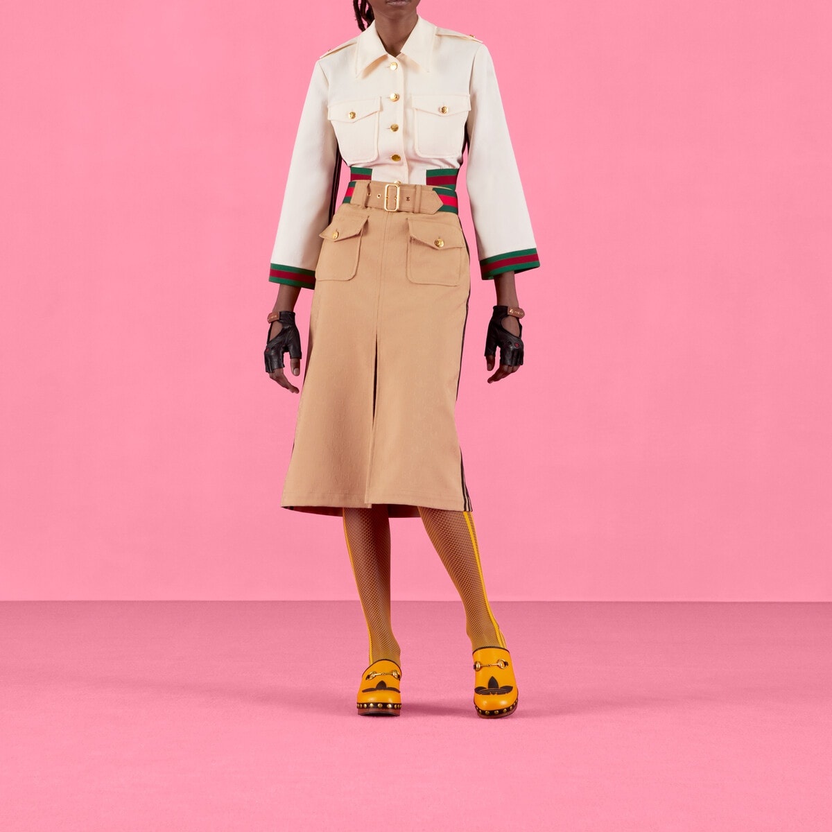 adidas x Gucci jacquard skirt - 6