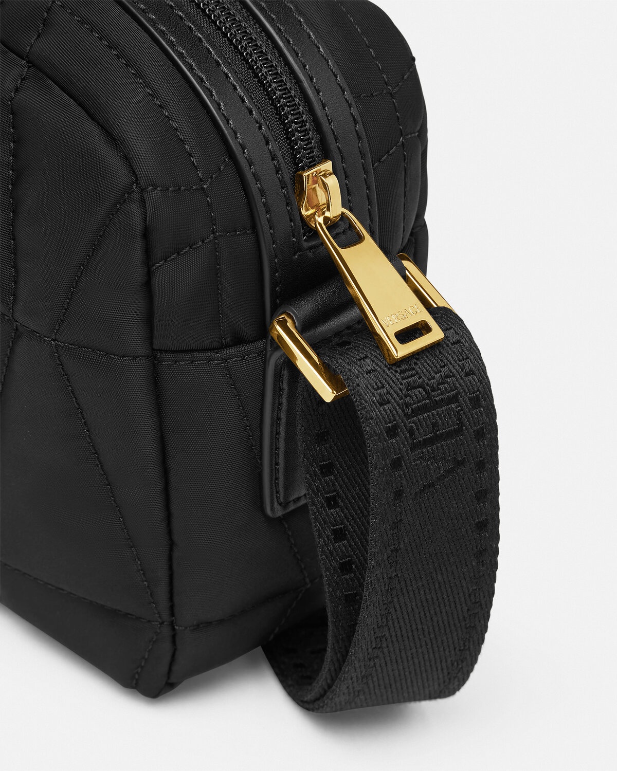 Versace Myth Quilted Messenger Bag - 5