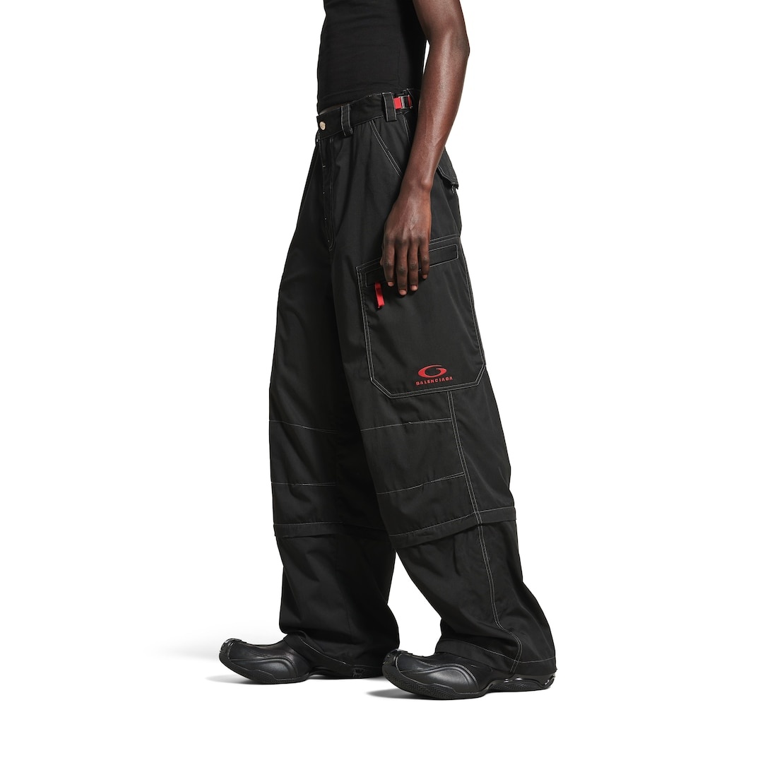Men's Utility Work Pants in Black - 5