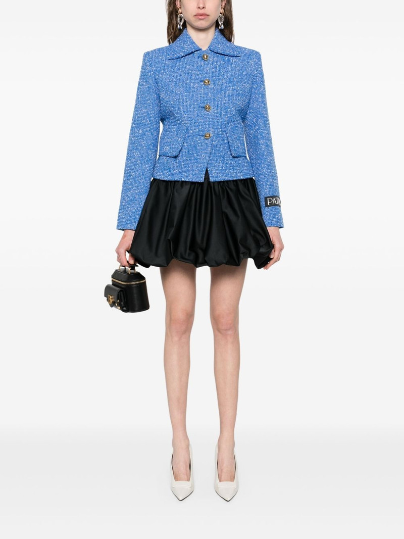 PATOU tweed cropped jacket outlook