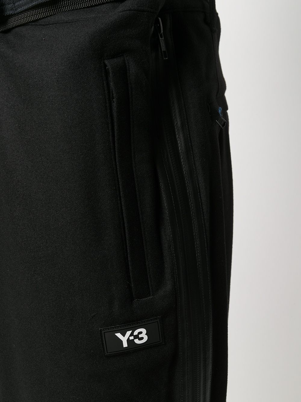 zip panel trousers - 5