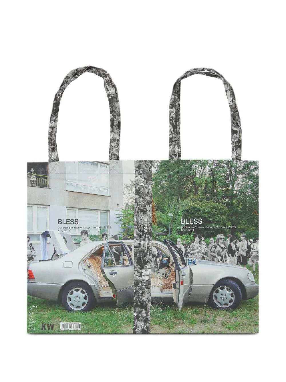 printed tote bag - 1