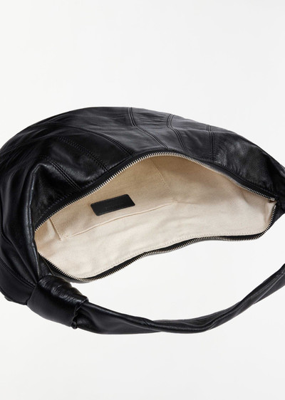 Lemaire Fortune Croissant Bag — Black outlook