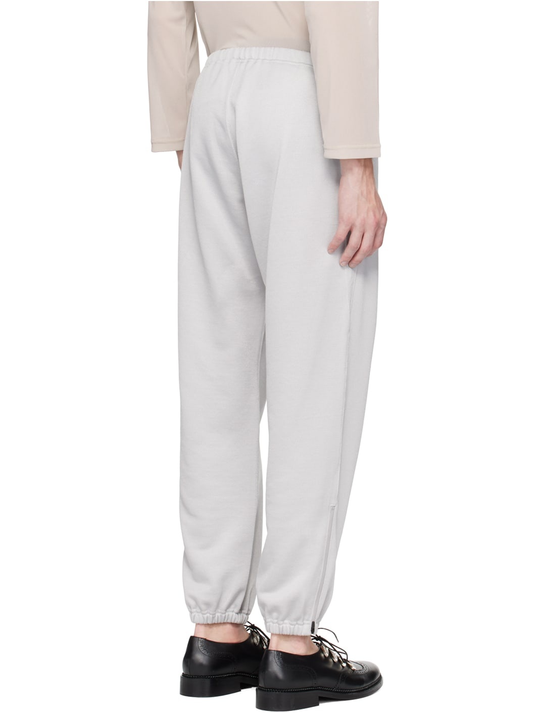 Off-White Zipped Lounge Pants - 3