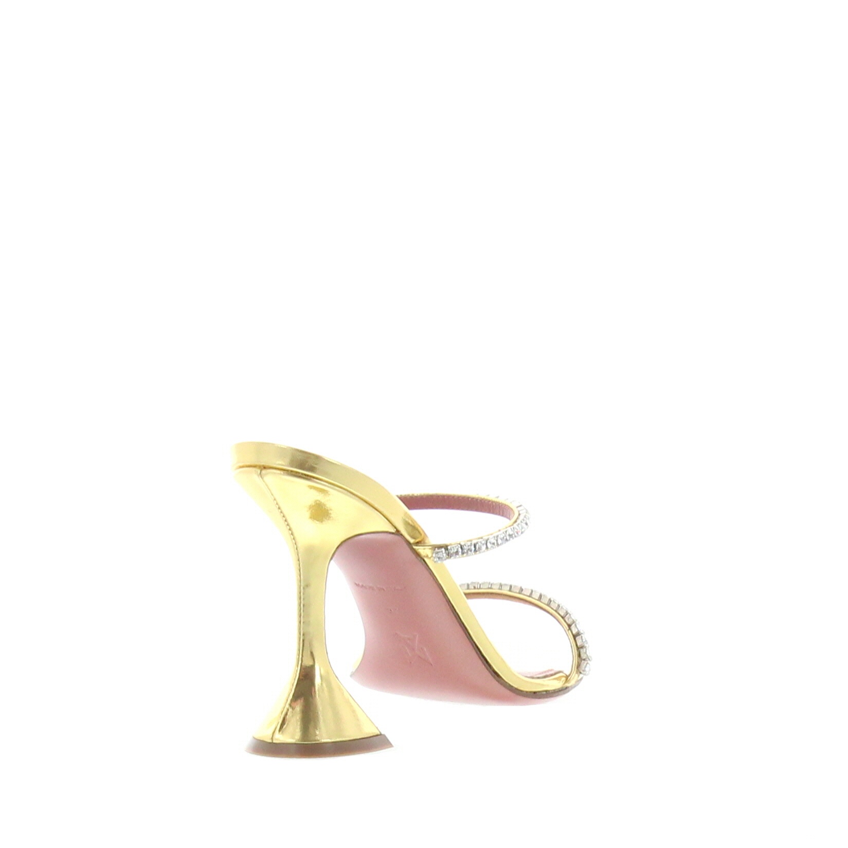 Amina Muaddi – Gilda Slipper Gold - 3