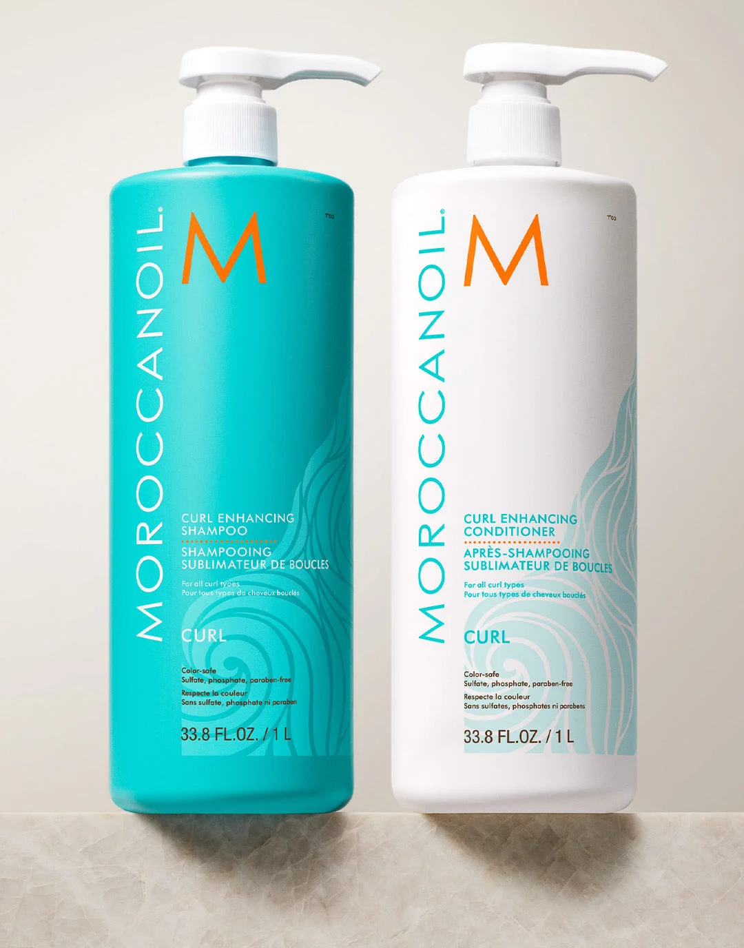 Curl Enhancing Shampoo & Conditioner Liter Bundle - 1