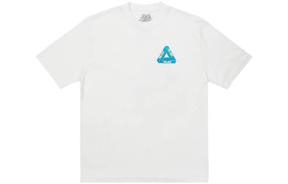 Palace SS23 Reacto Tri-ferg T-Shirt 'White' P24ES029 - 2
