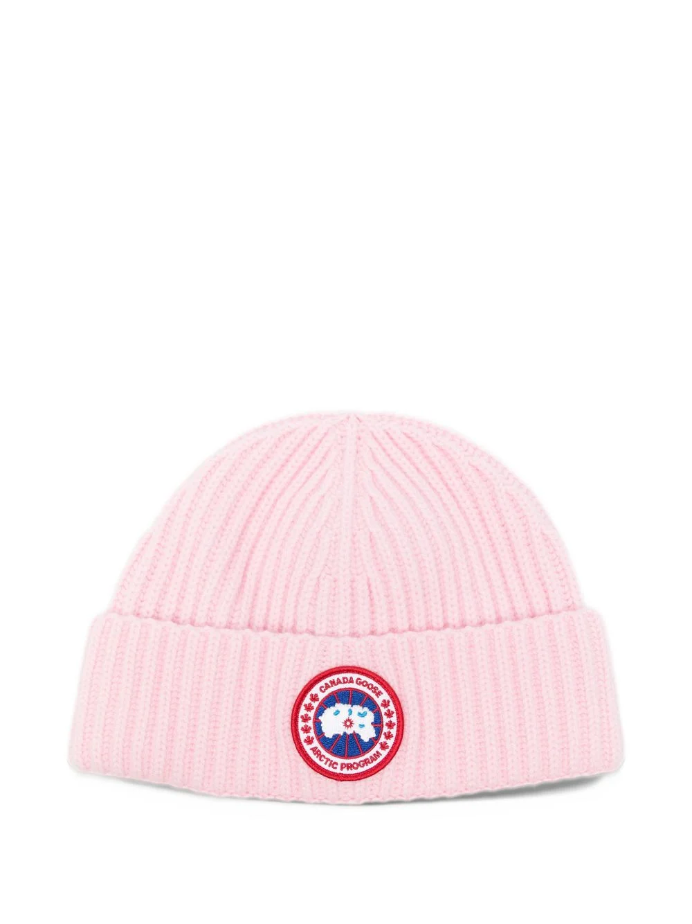 ribbed-knit beanie hat - 1
