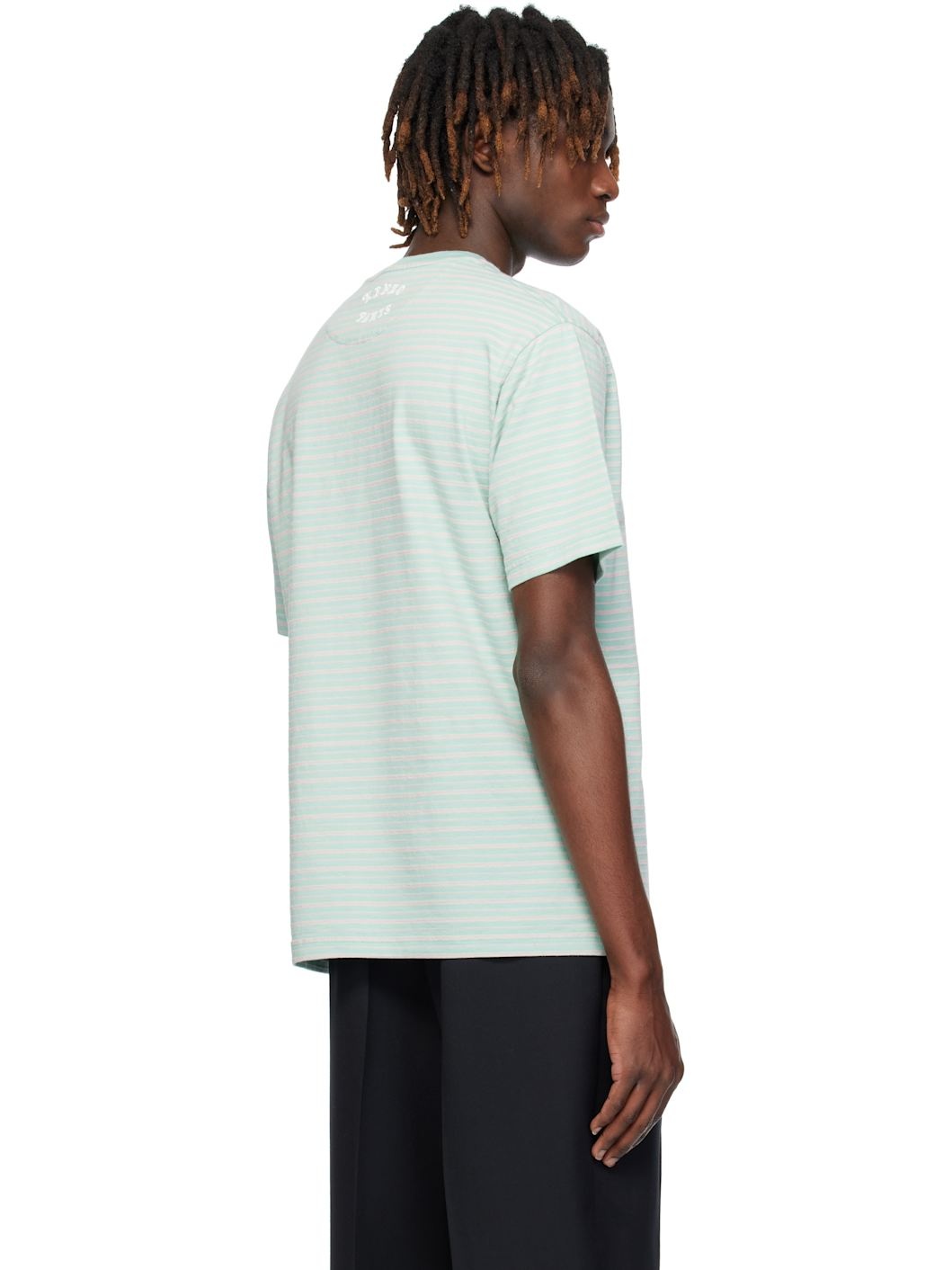 Green  Paris VERDY Edition Embroidered T-shirt - 3
