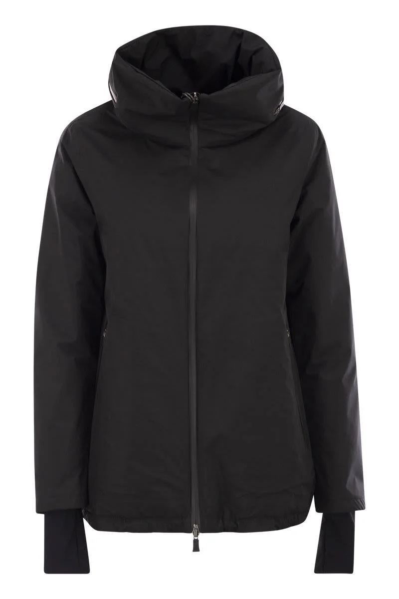 Herno A-Shaped Down Jacket With Hood, 2 Layers - 1