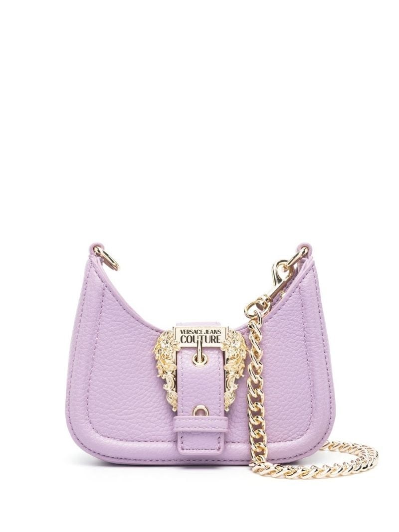 Barocco-buckle chain crossbody bag - 1