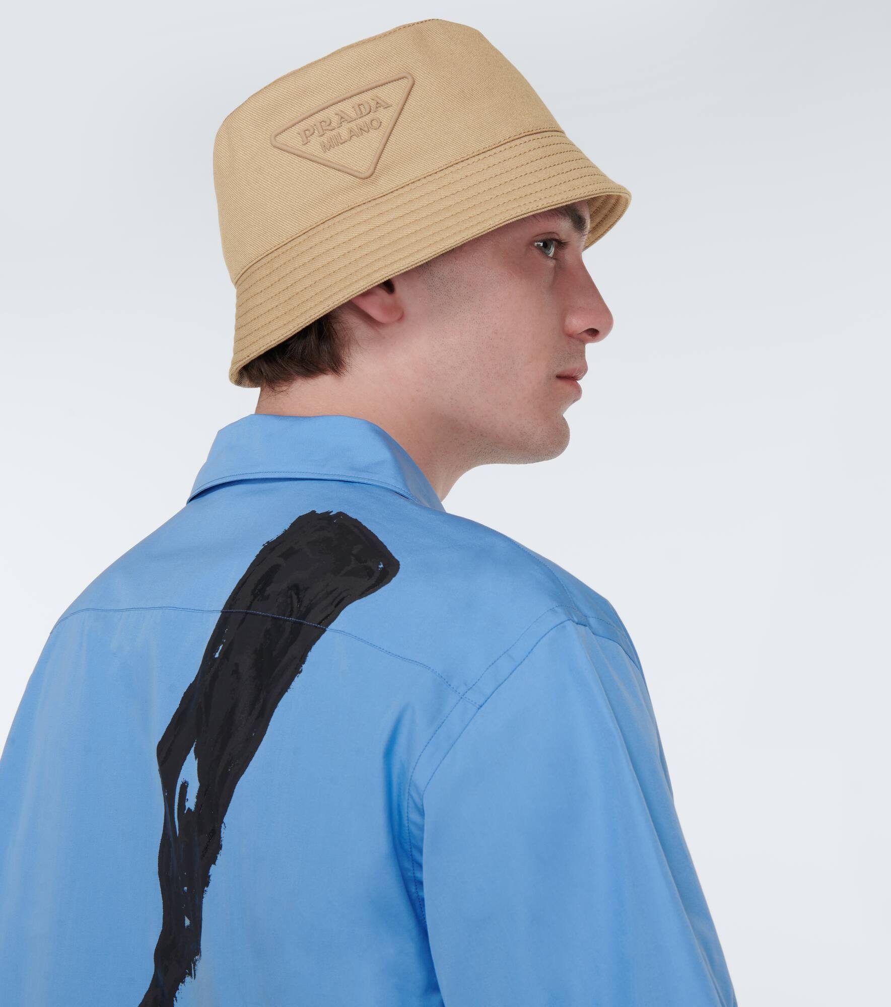 Logo cotton bucket hat - 3
