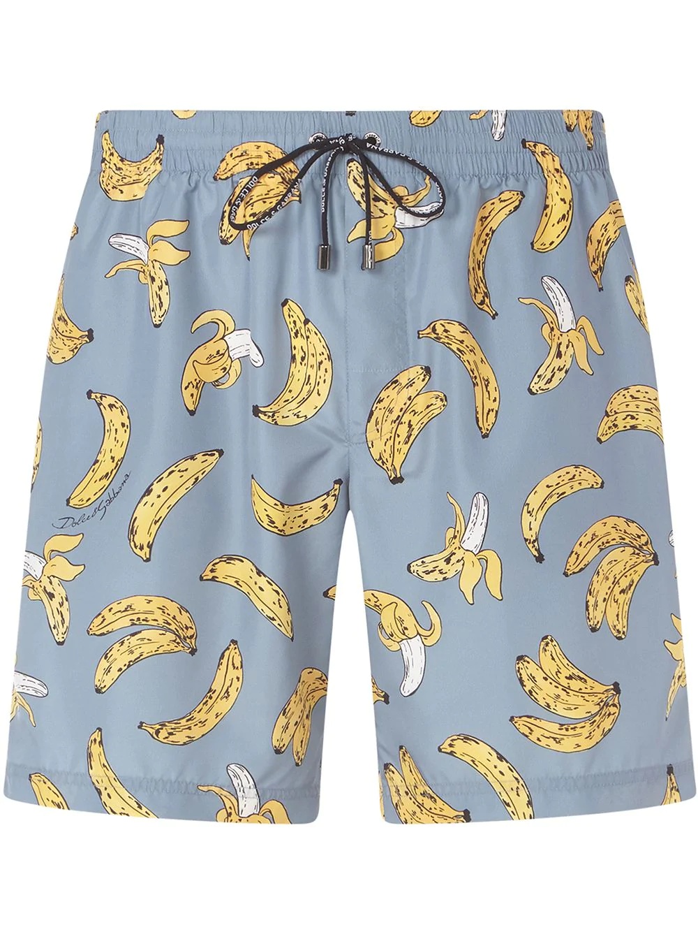 banana print swim shorts - 1