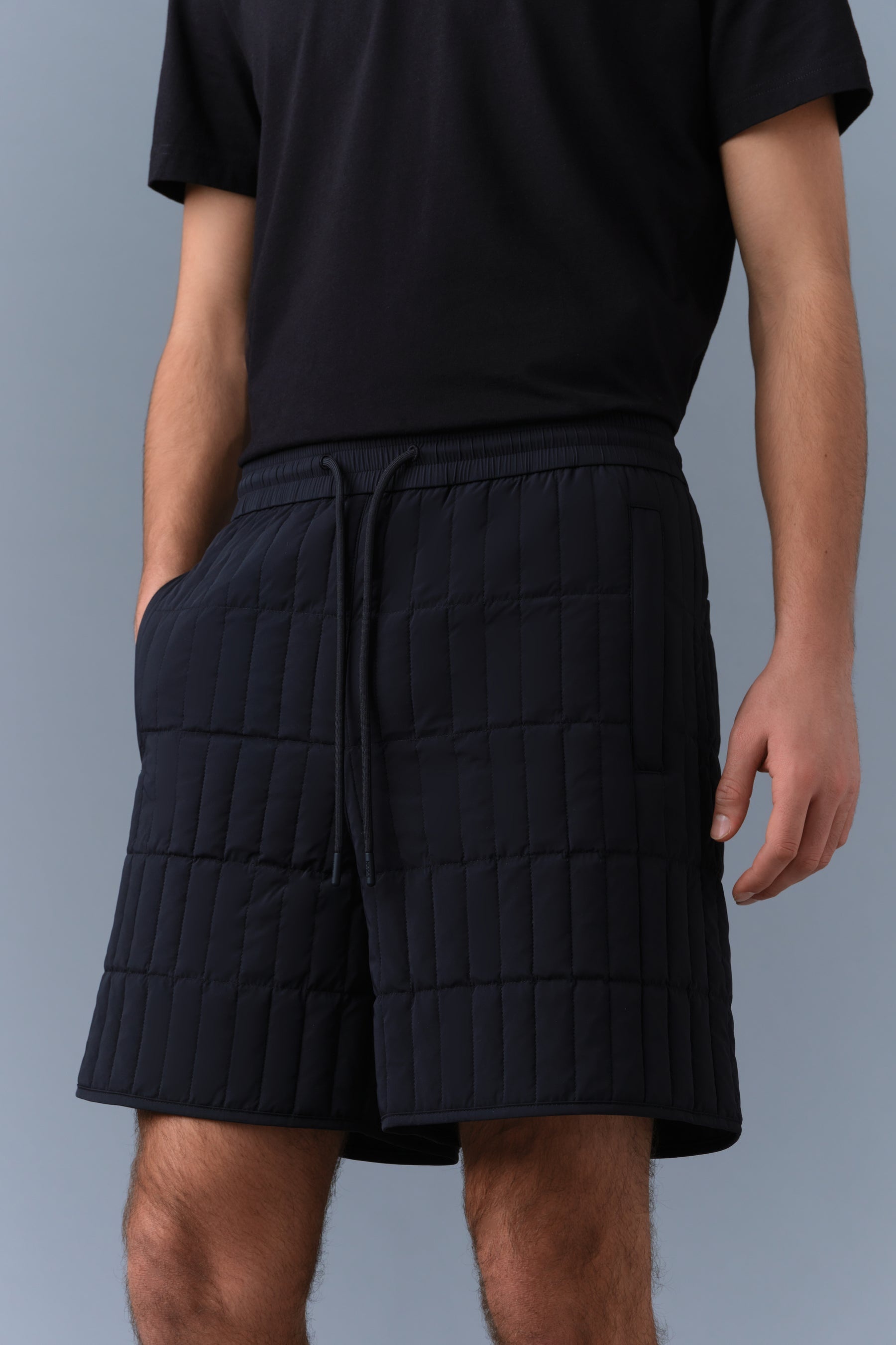 SEBASTIAN Vertical Quilted Shorts - 5