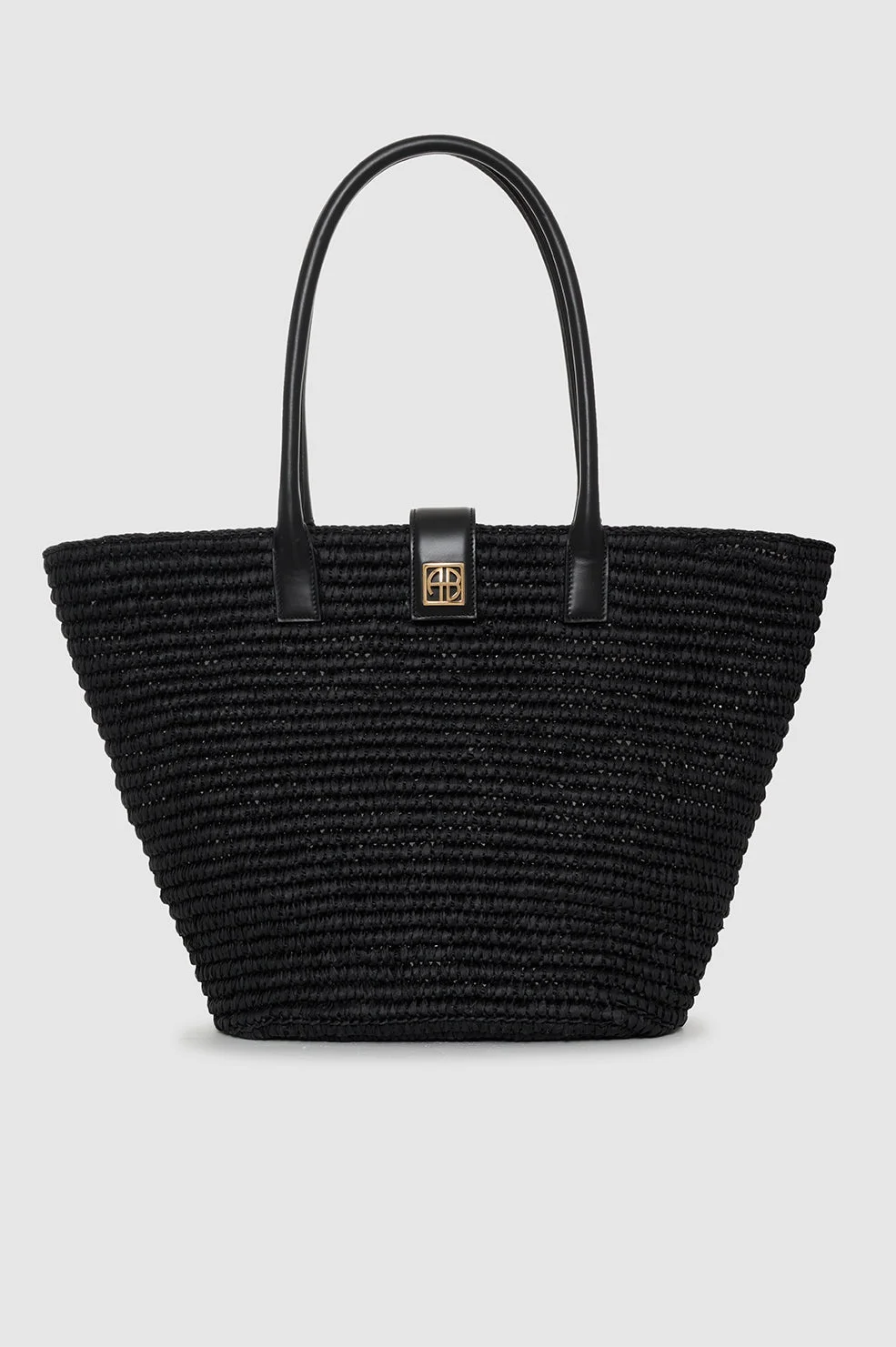 Lou Tote Monogram - Black - 1