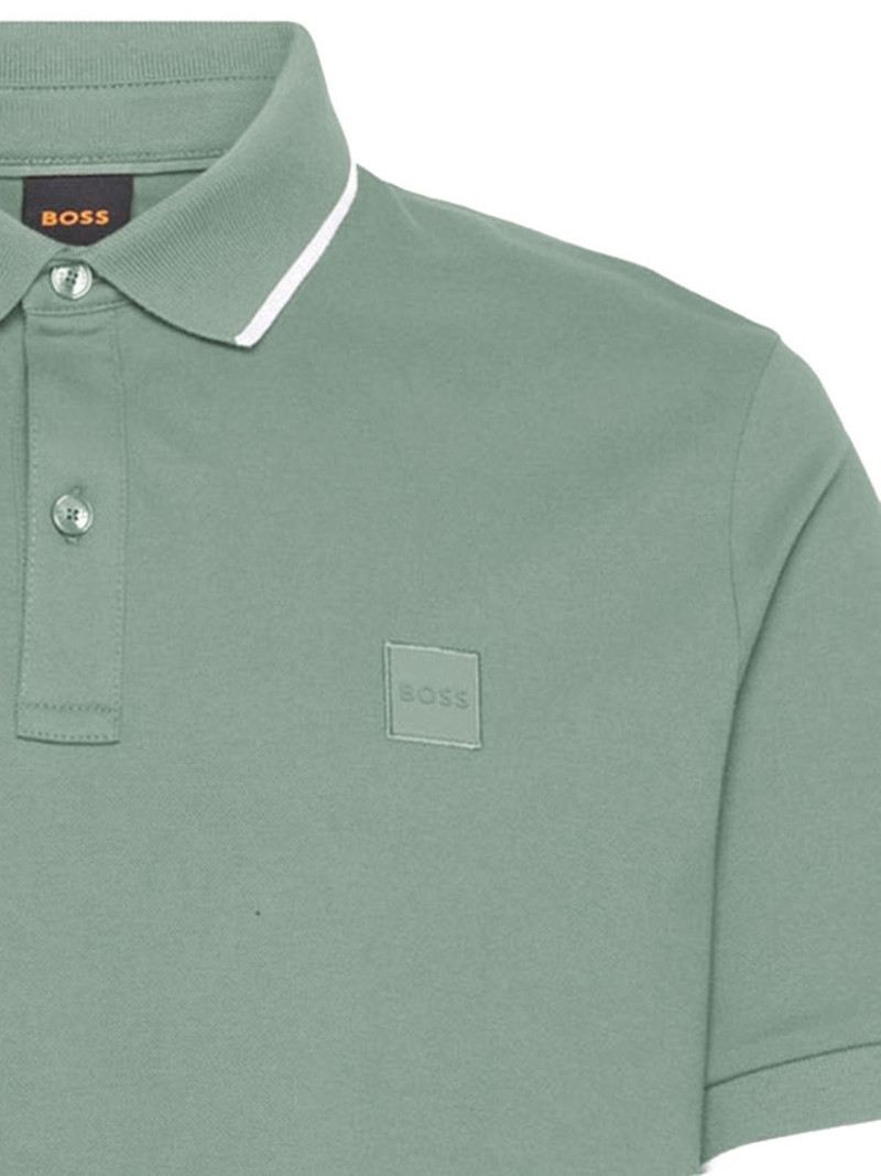 logo-patch short-sleeve polo shirt 3