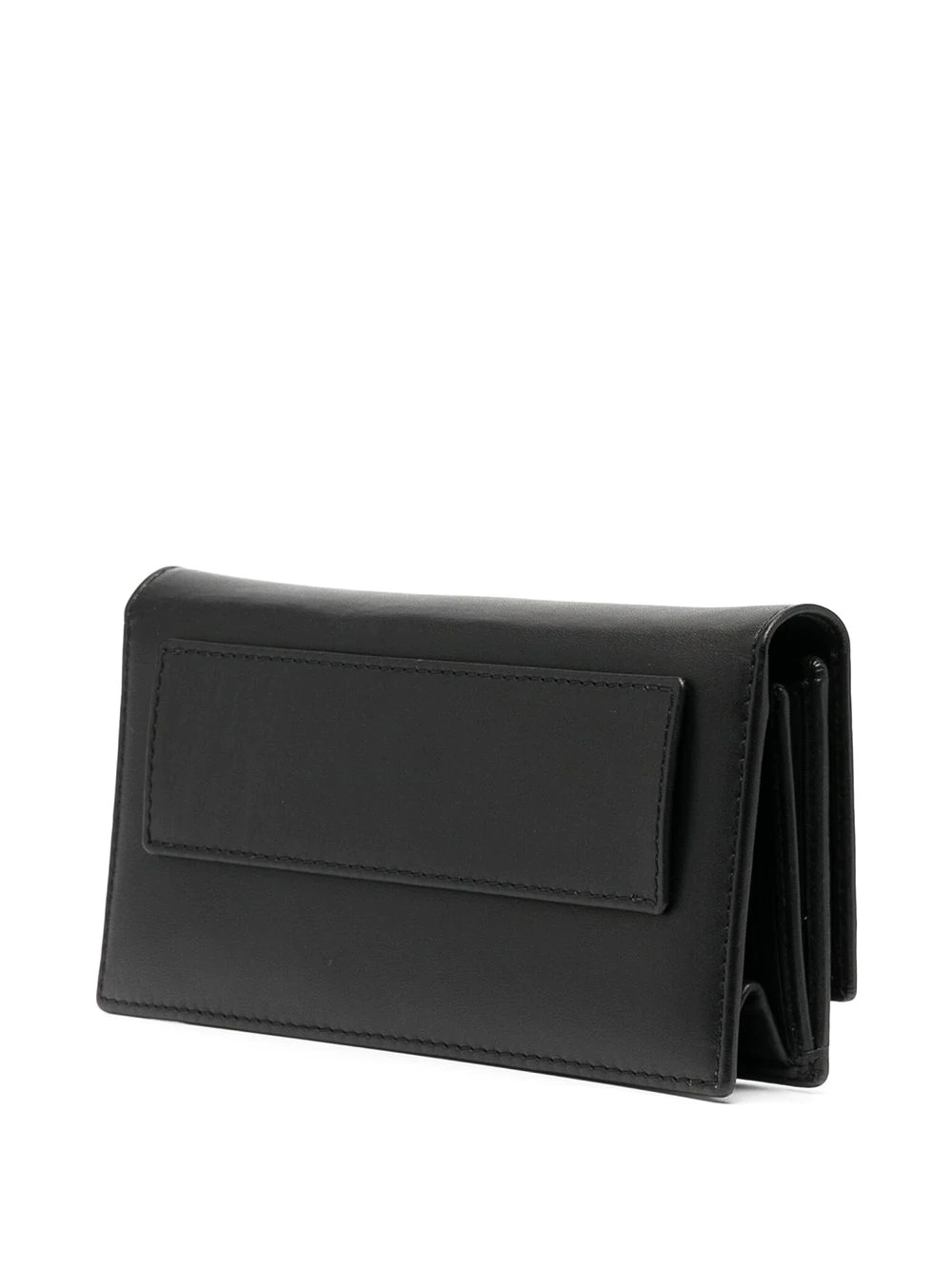 embossed-logo leather belt bag - 3