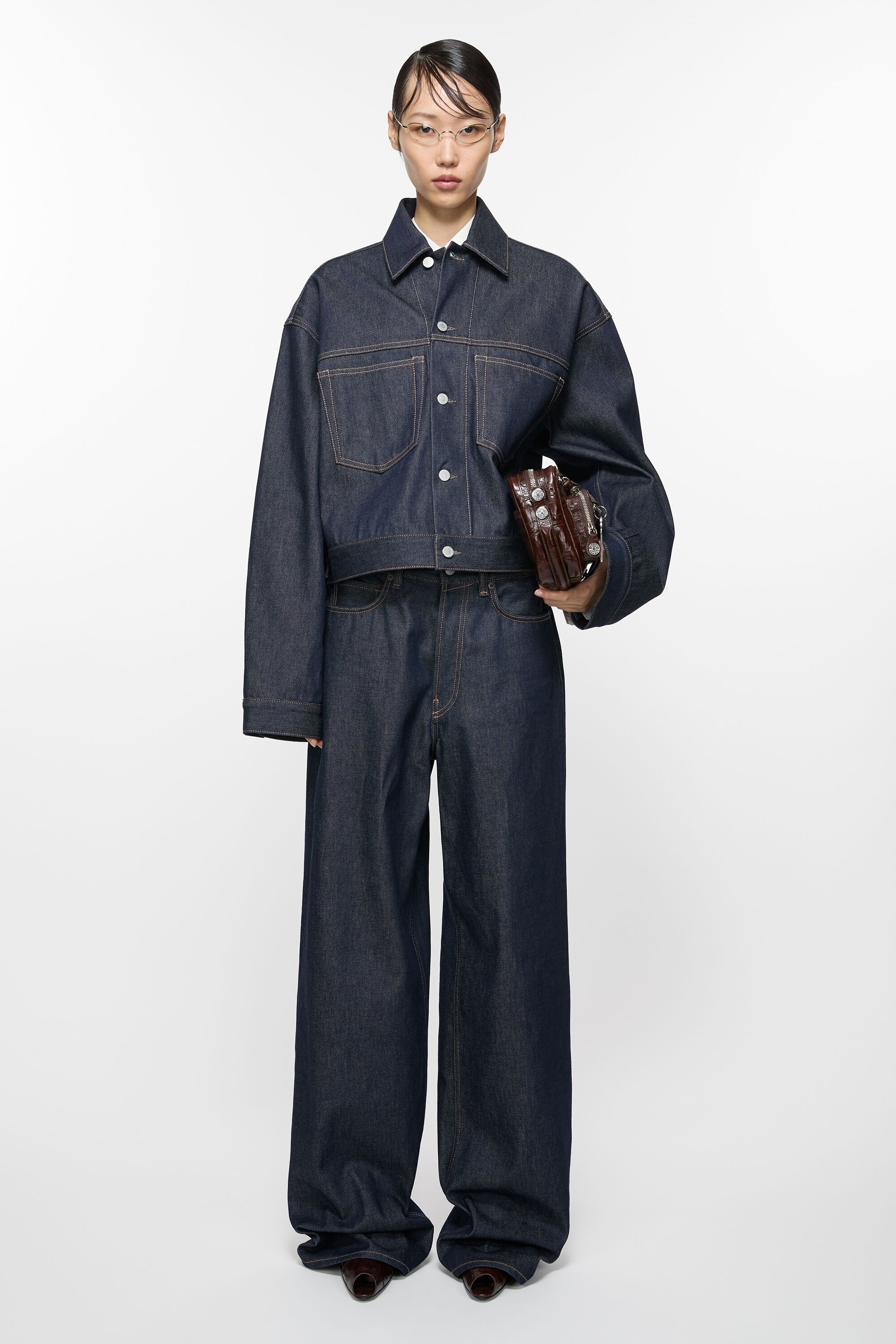 Baggy fit jeans - 1981F - Indigo blue - 2