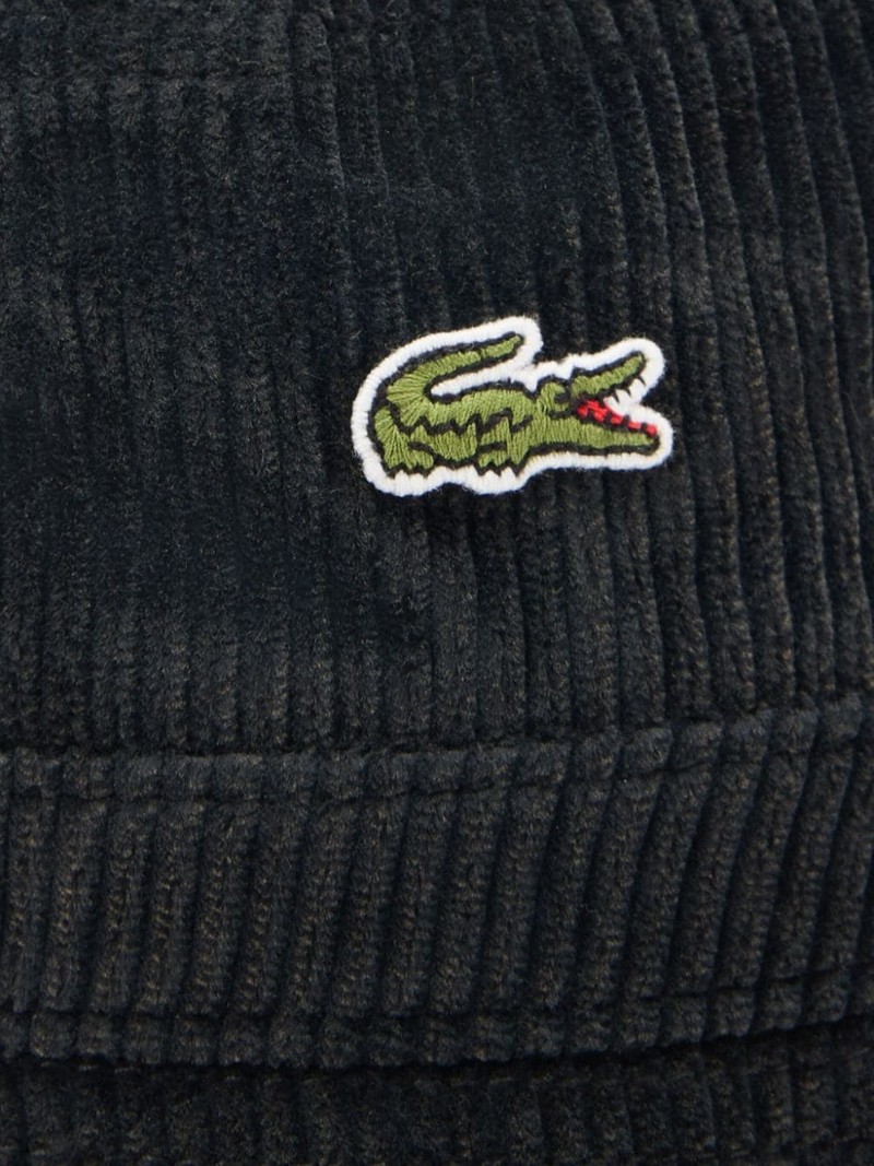 LACOSTE corduroy bucket hat outlook