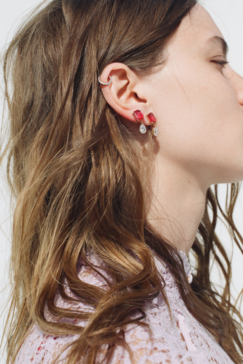 Earrings in Ruby & Diamonds 3