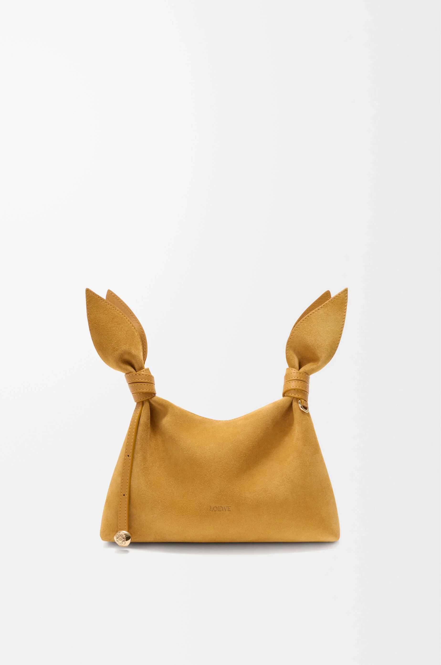 Mini Scarf bag in suede - 1