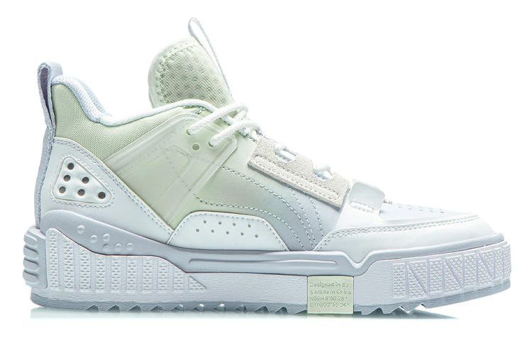 (WMNS) Li-Ning NO.258 Mid 'White Light Green' AGCR312-4 - 3