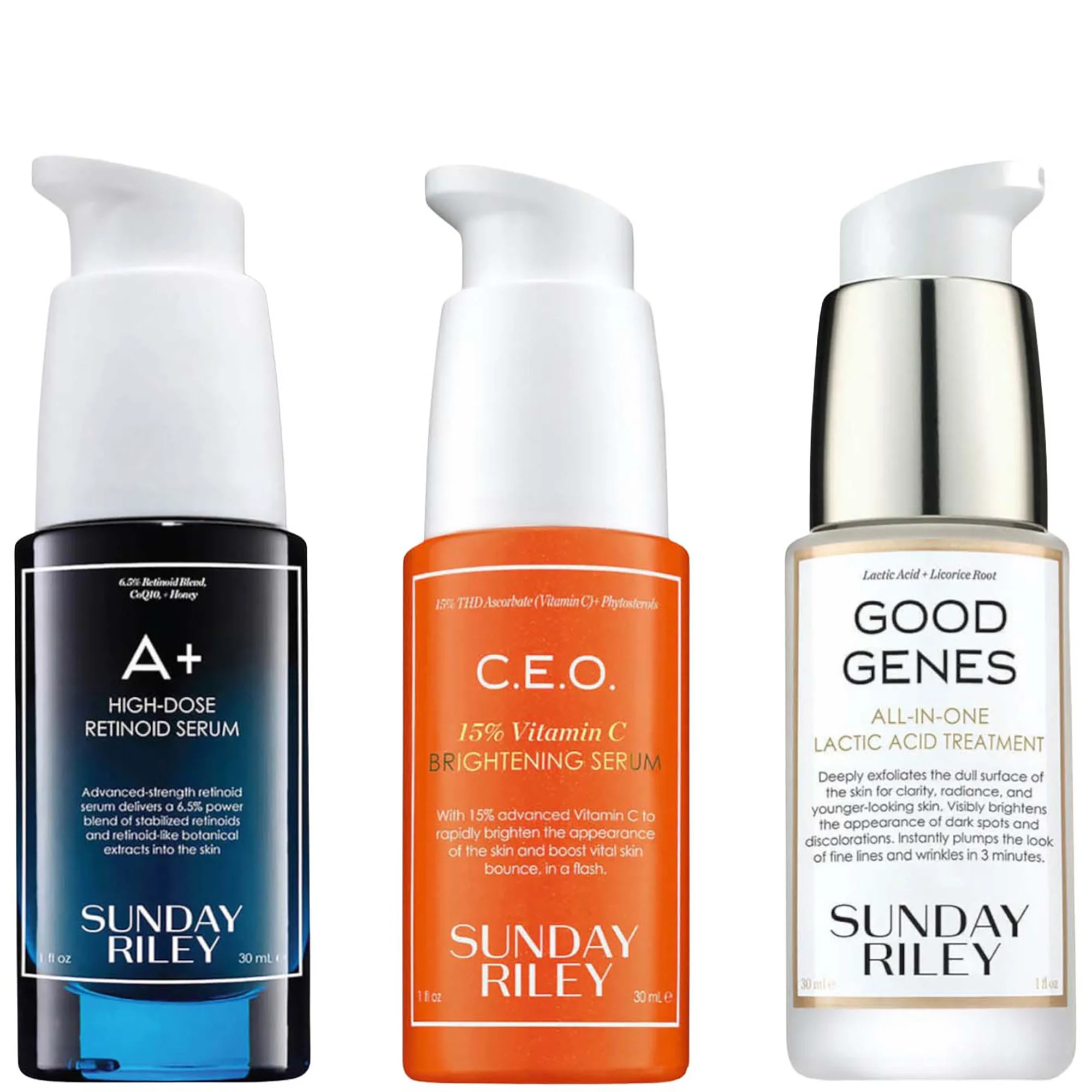 Sunday Riley Exclusive Clinical Results Trio - 1